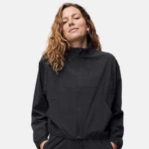 NEW Outdoor Voices Black Track Jacket